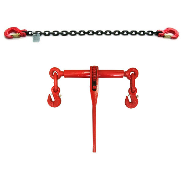 Cadena de amarre G80 (CLZ8-KLO) 2500 kg, fuerza de tracción 5000 kg