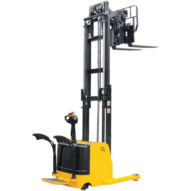 Carretilla retráctil eléctrica con plataforma y control por electroválvulas (EVV15DDS/EVV20DDS-P), 1500-2000 kg, 2000-6000 mm