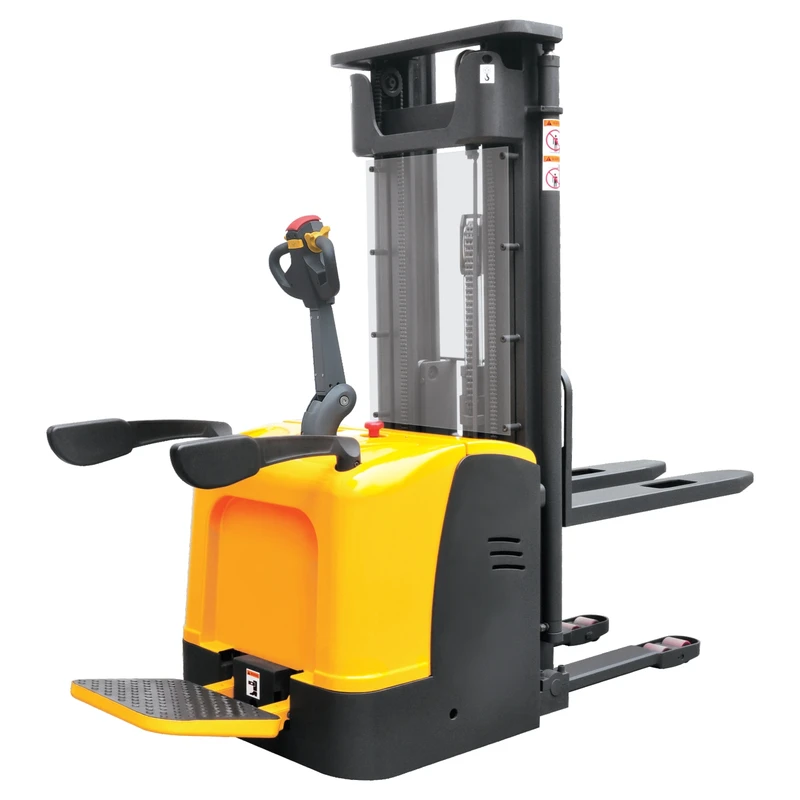 Apilador eléctrico con plataforma para operario (EVV10-P/EVV12-P/EVV15-P) 1000-1500 kg 1600-5600 mm