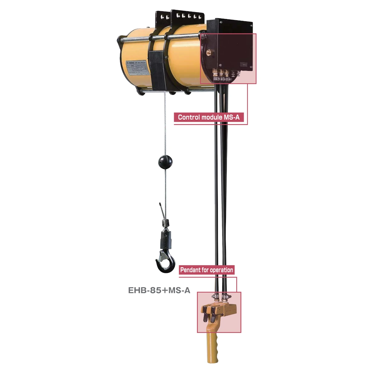 Equilibrador neumático de gravedad cero ENDO EHB MS-A