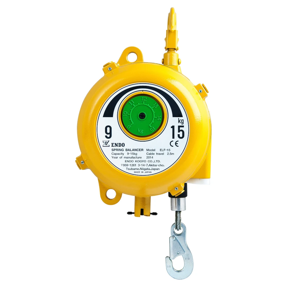 Equilibrador de muelle ENDO de carrera larga (ELF-15), 9-15 kg