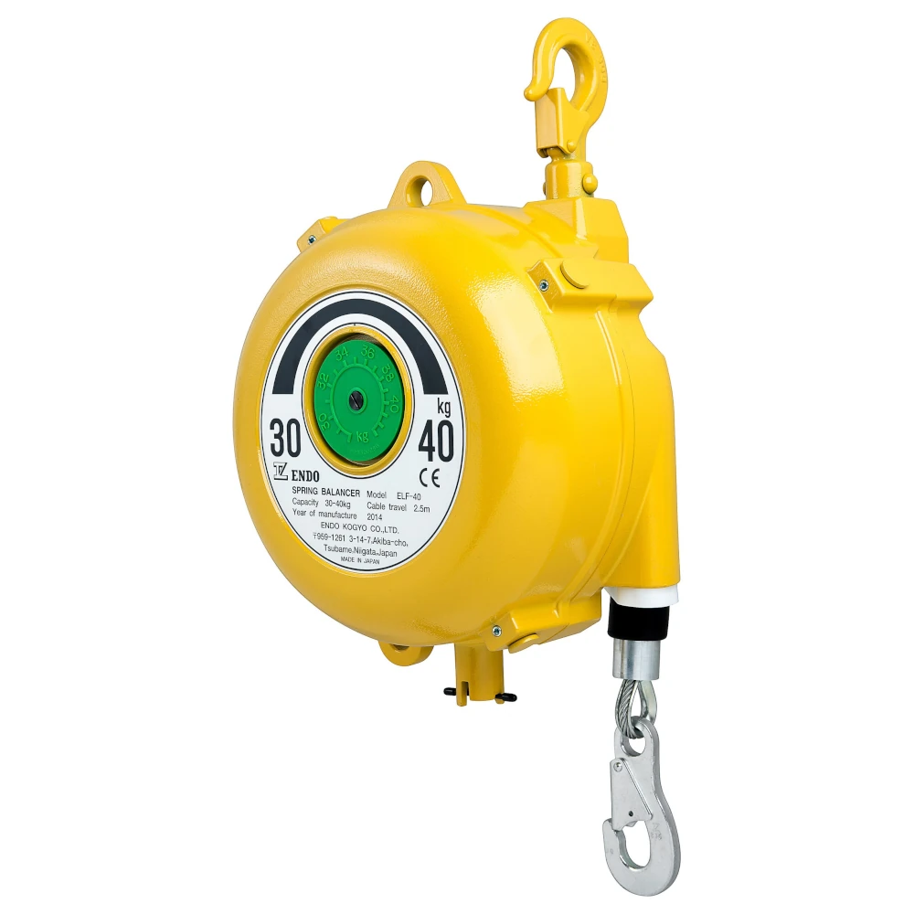 Vista del equilibrador de muelle ENDO ELF-40 de 30-40 kg