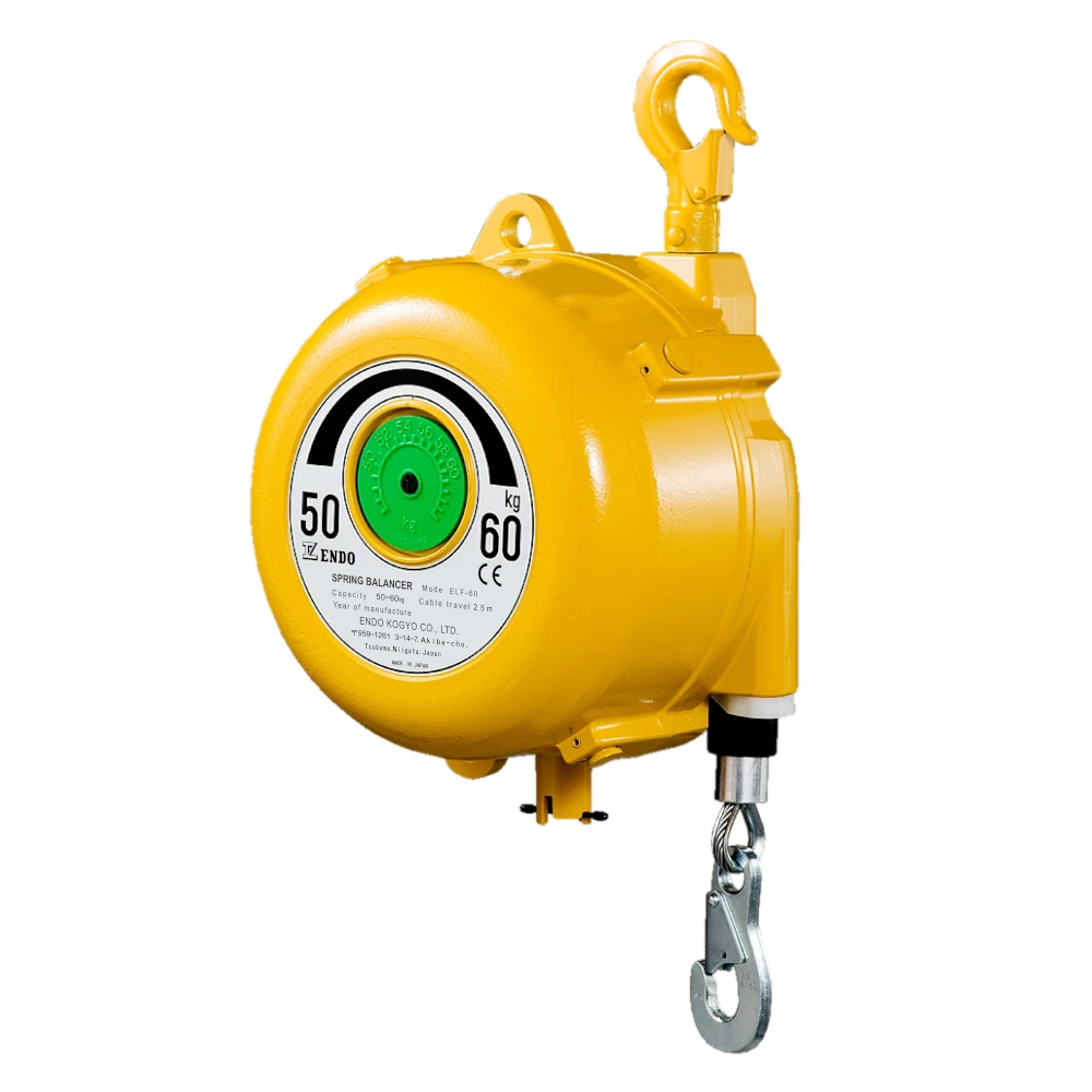 Equilibrador de muelle ENDO de carrera larga (ELF-60), 50-60 kg