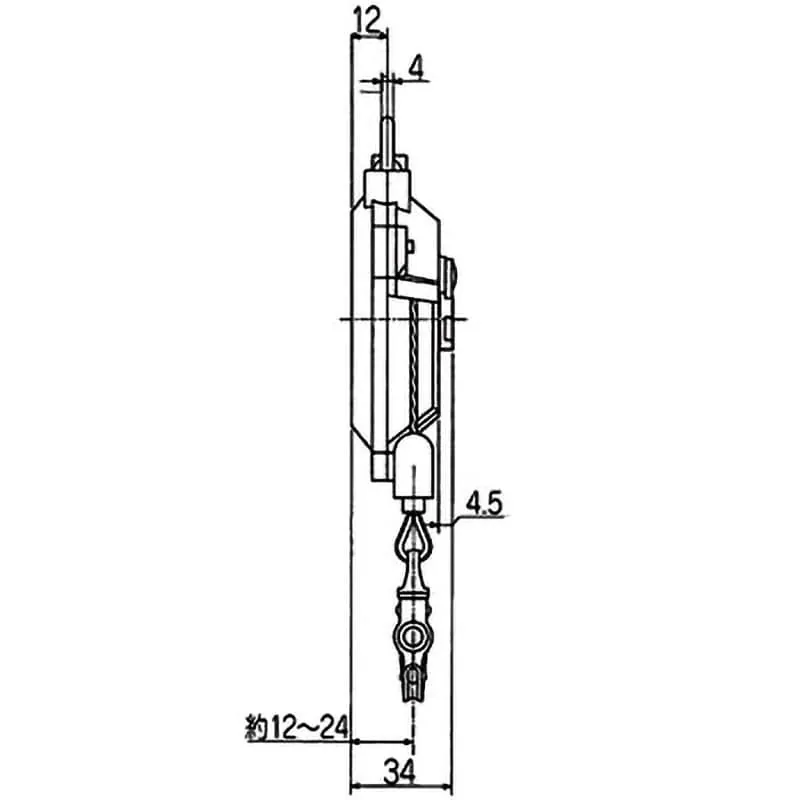 Carcasa amarilla del equilibrador de muelle ENDO EK-00