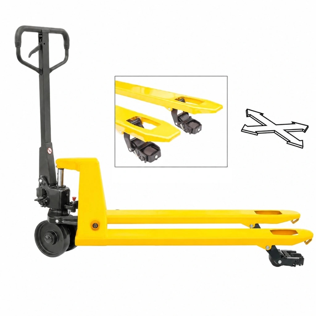 Transpaleta manual de cuatro direcciones (RPV2500CS) de 2500 kg