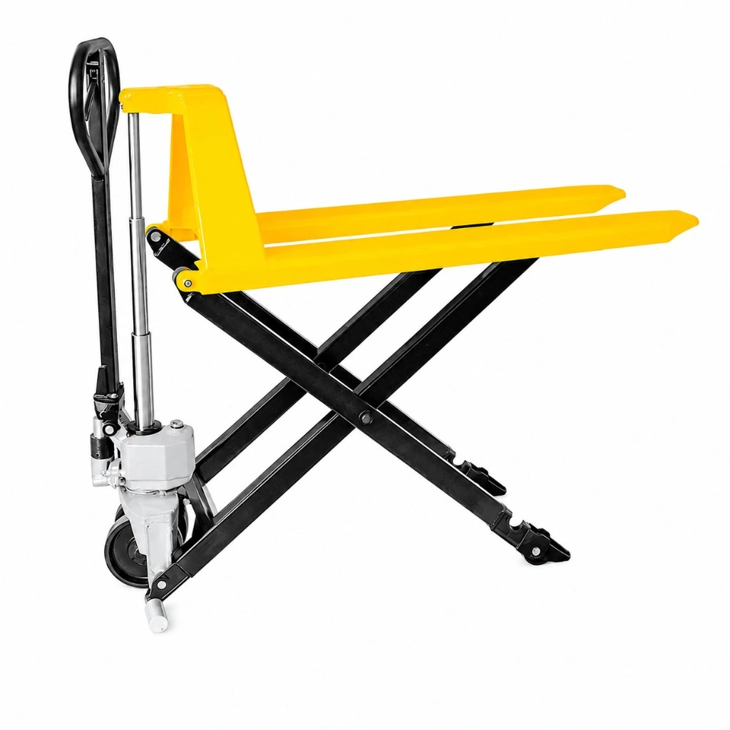 Transpaleta de tijera de alta elevación (RSV1000) 1000 kg