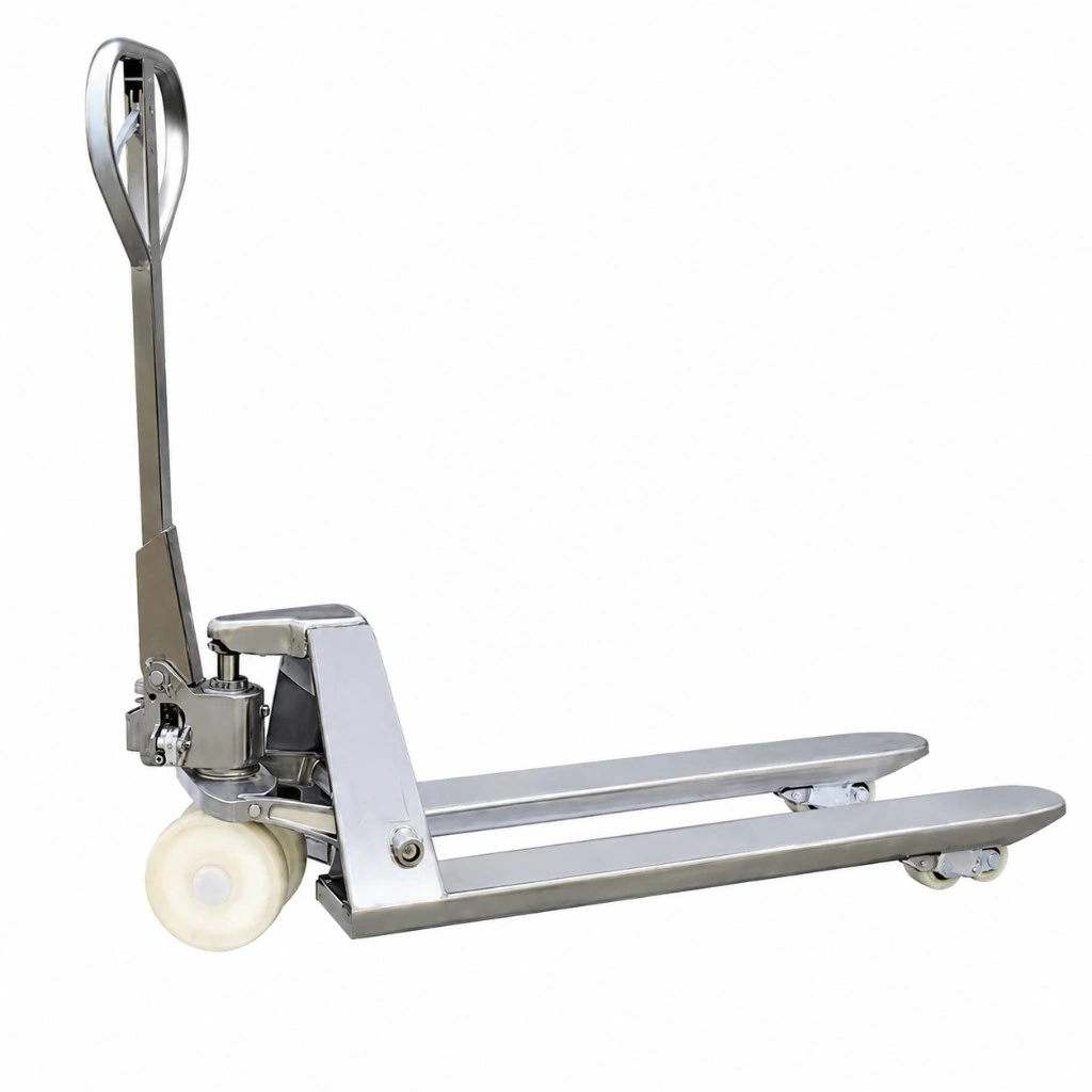 Transpaleta manual de acero inoxidable (RPV2500NC) de 2500 kg
