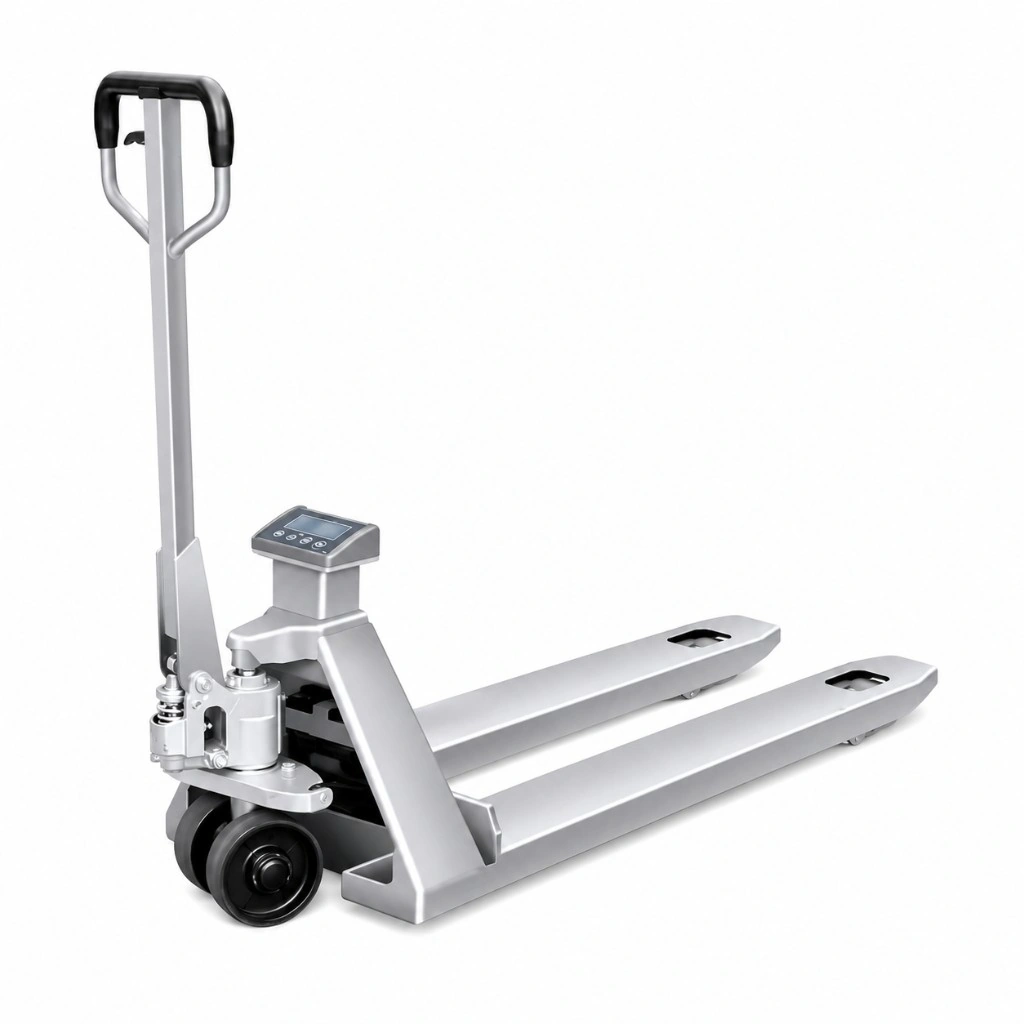 Transpaleta pesadora de acero inoxidable (RPVV2000SS) de 2000 kg