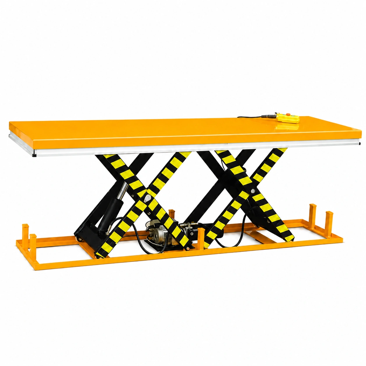 Mesa elevadora de doble tijera horizontal 2000-8000 kg