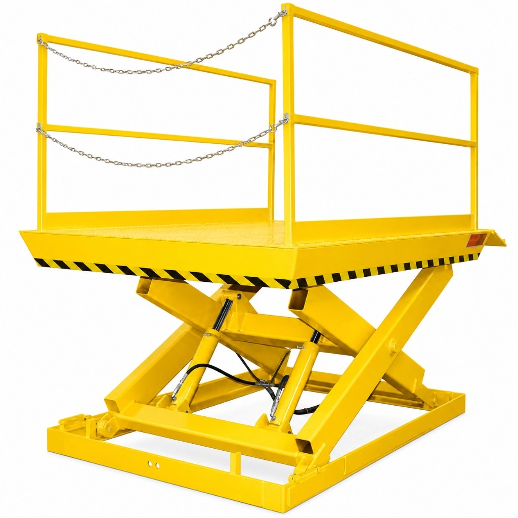 Rampa de carga hidráulica HPSU elevada a 1500 mm
