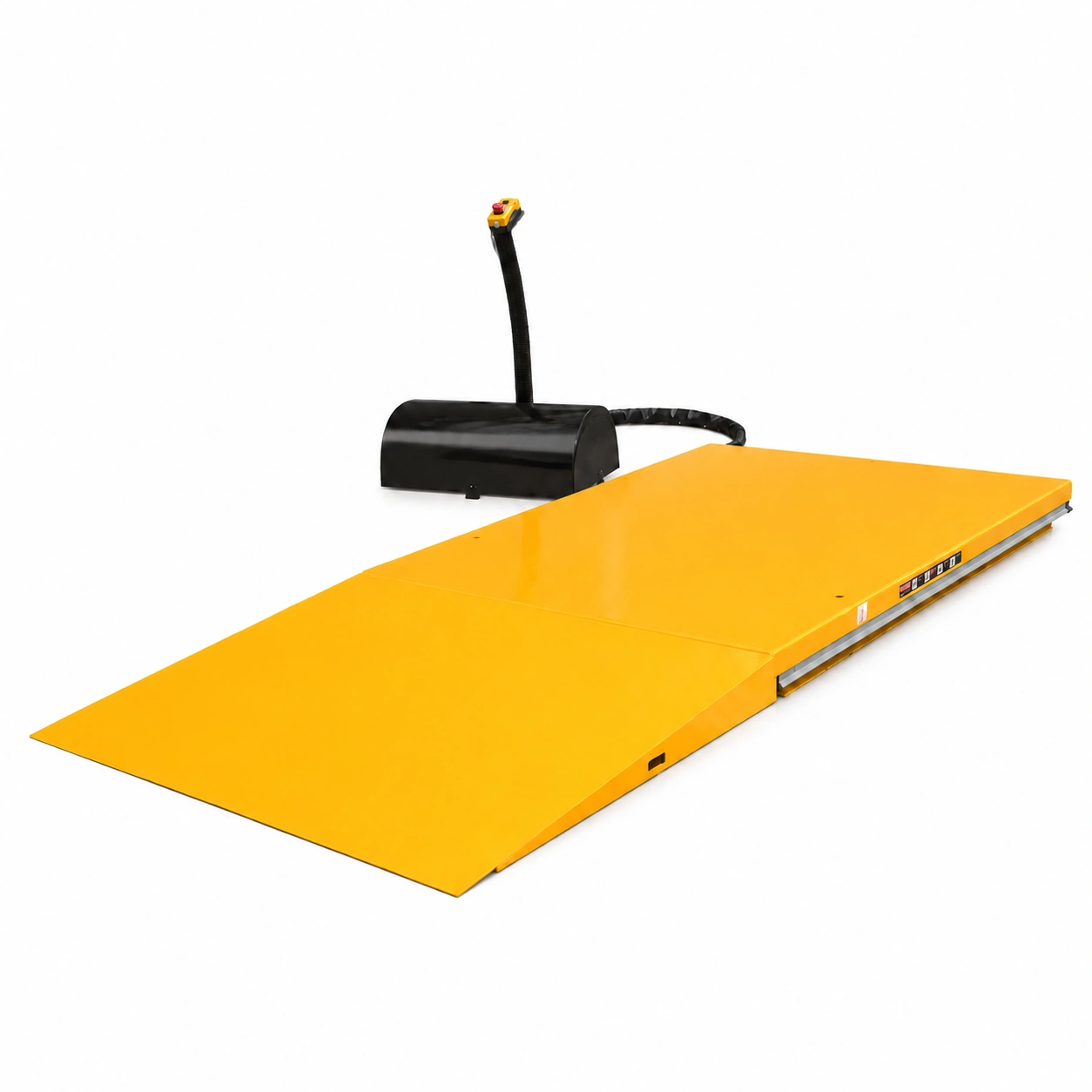 Mesa elevadora de perfil bajo con rampa, 1000-2000 kg