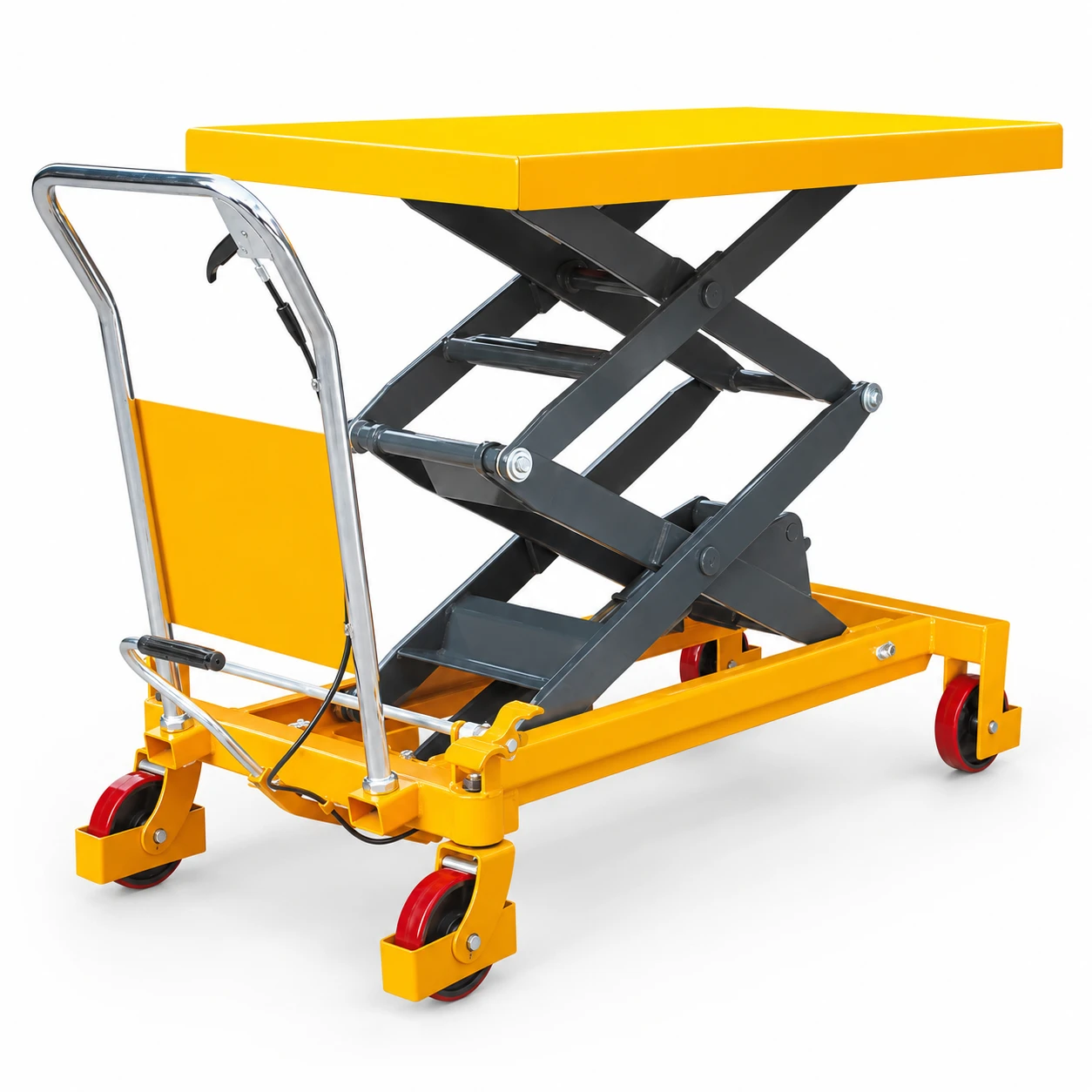 Mesa elevadora móvil de doble tijera (MPS800D), 800 kg, 1500 mm