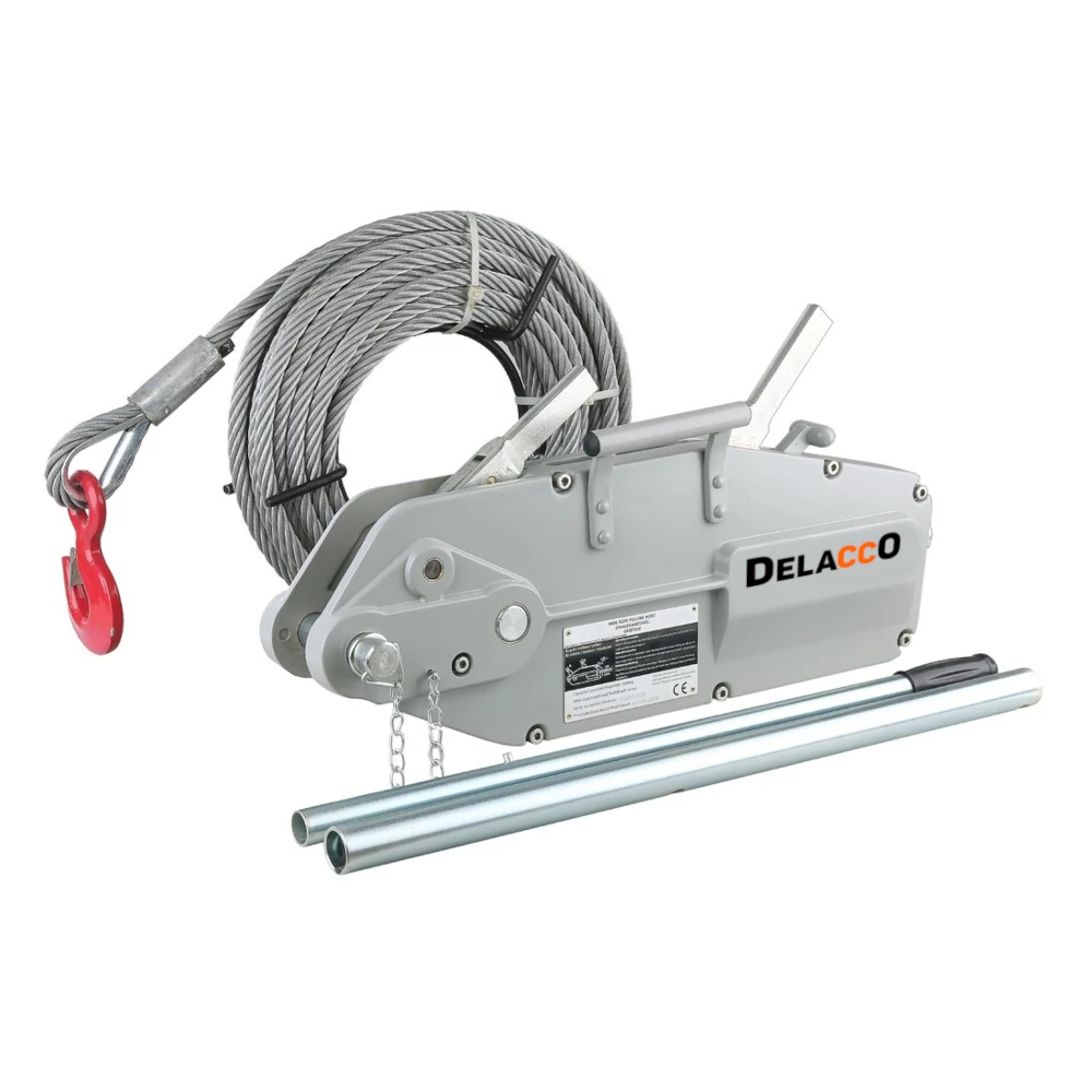 Polipasto de cable pasante (RPDS5400) 5400 kg 20 m