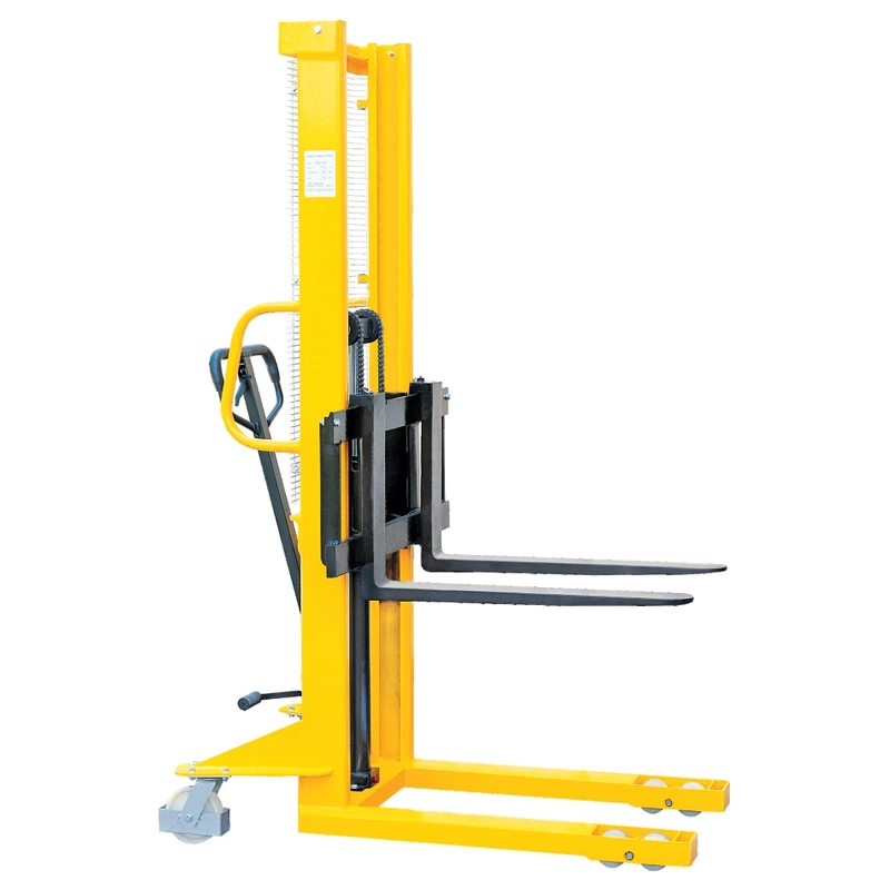 Apilador manual con horquillas forjadas regulables (RVV-KPV) 500-1500 kg