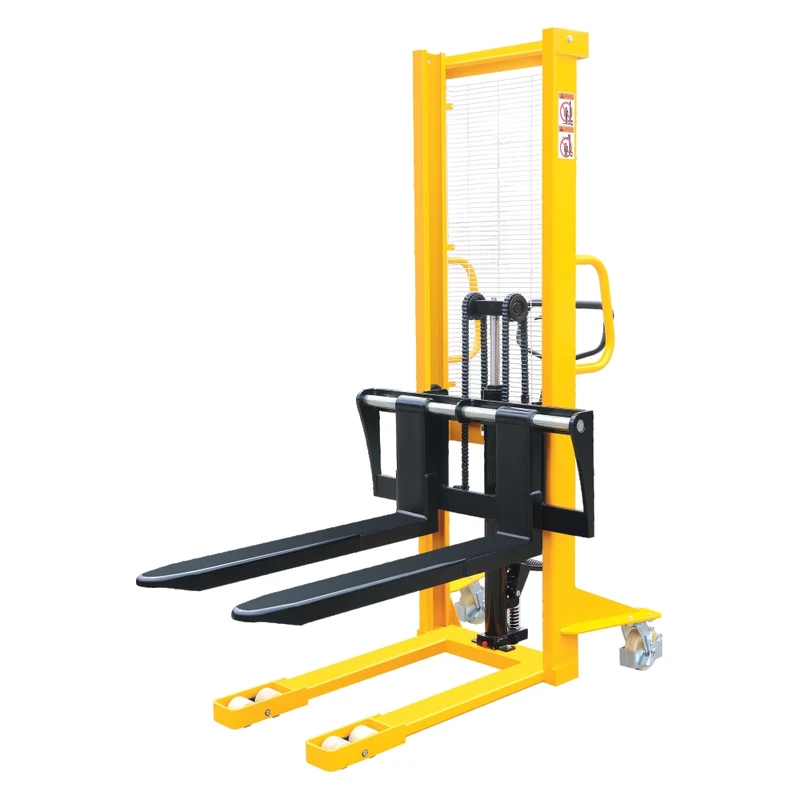 Apilador manual con horquillas regulables (RVV-PV) de 1000-1500 kg