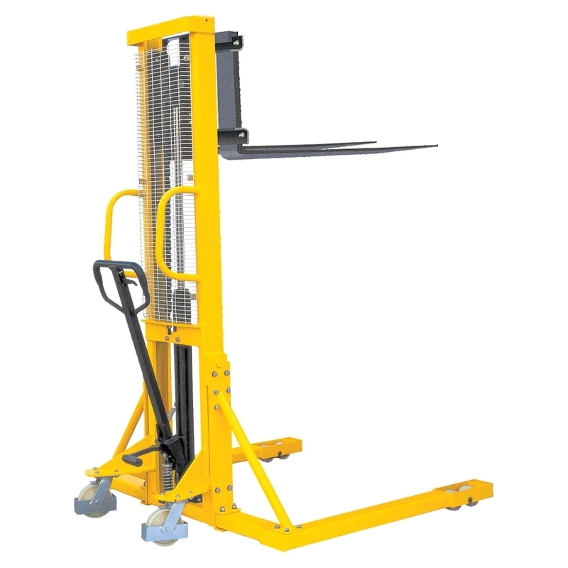 Apilador manual de patas abiertas con largueros prolongados (RVV-DSV) 500-1000 kg