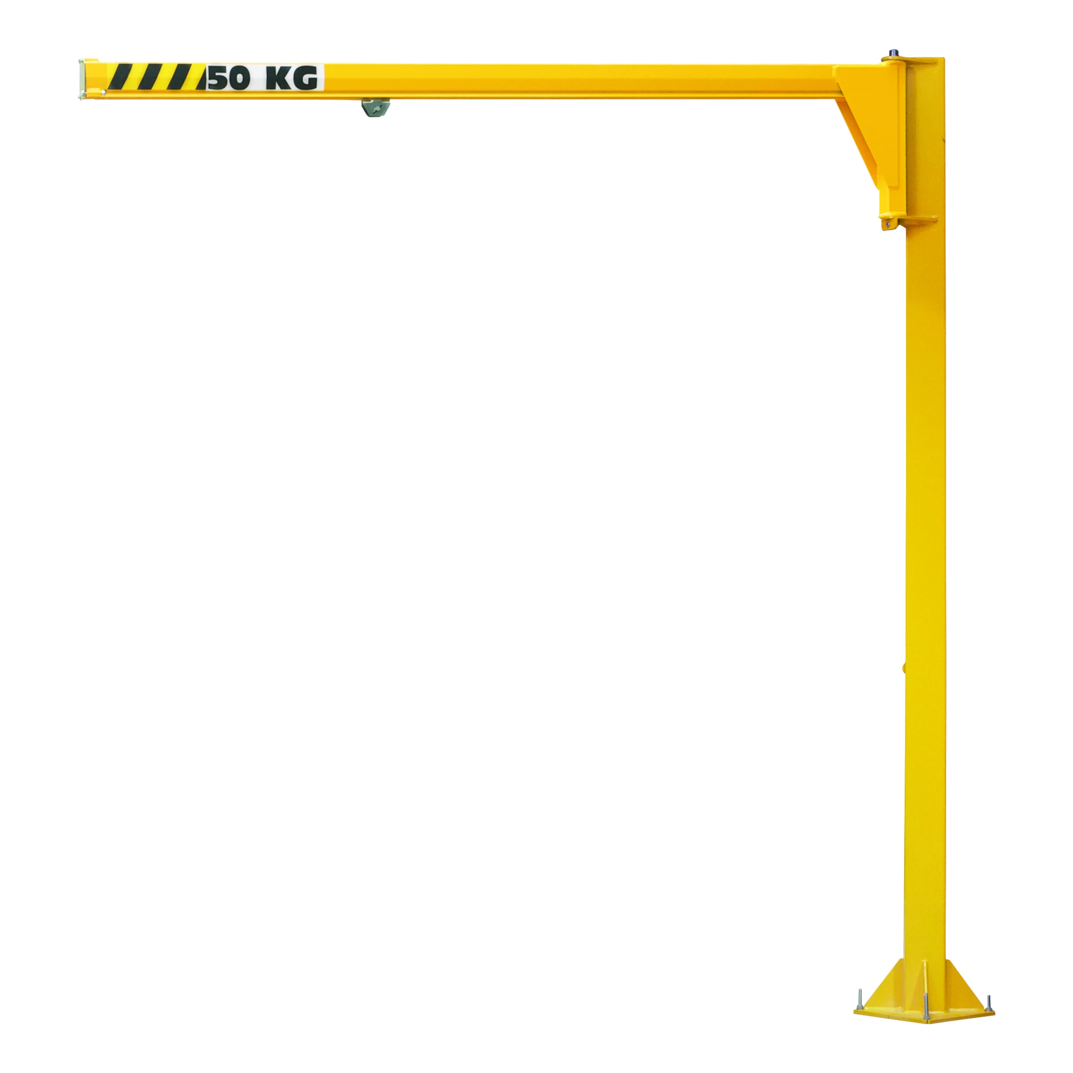 Grúa pluma de columna de perfil bajo con carro (NSDK), 270°, 50-100 kg, 2-5 m