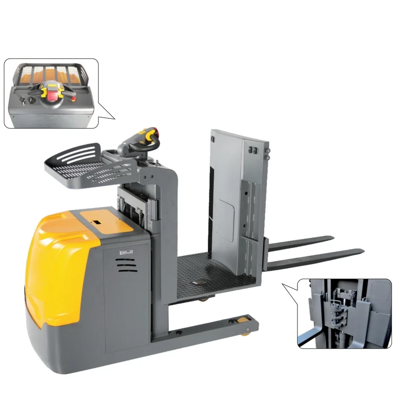 Preparador de pedidos eléctrico de bajo nivel NKV10-P de 1000 kg, imagen 2