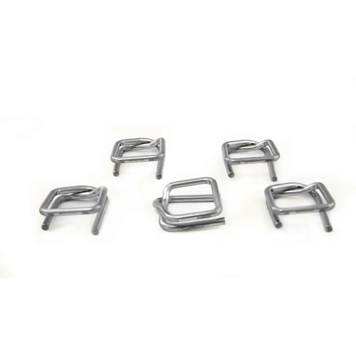Hebillas galvanizadas para fleje de poliéster (BUCKLES-13G) de 13 mm