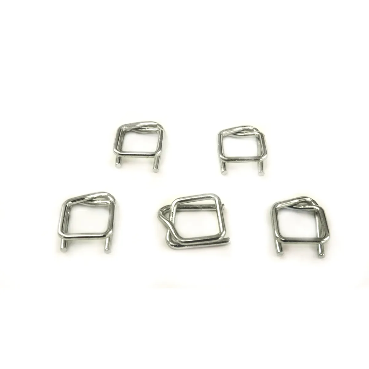 Hebillas galvanizadas para fleje de poliéster (BUCKLES-16G) de 16 mm