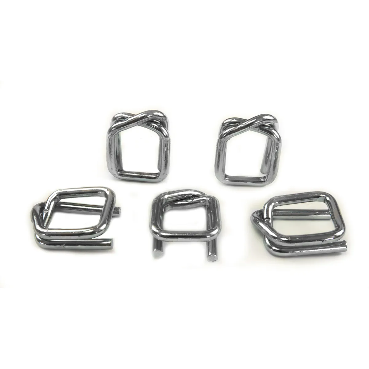 Hebillas galvanizadas para fleje de poliéster (BUCKLES-32G) de 32 mm