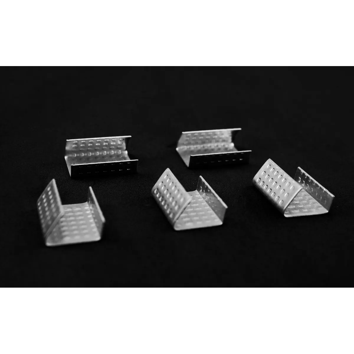 Grapas de acero para fleje de PP (BUCKLES-16PP) de 16 mm