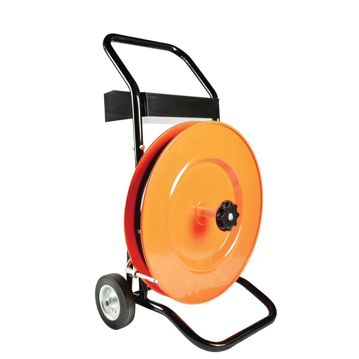 Dispensador industrial para bobinas de fleje de embalaje