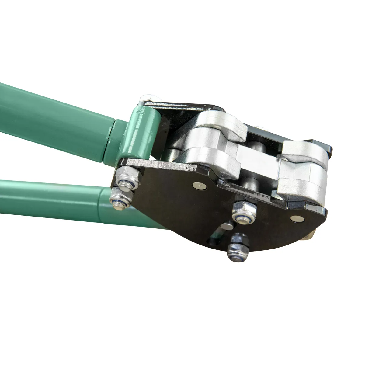 Detalle del tensor para fleje de acero TENSIONER-32S de 32 mm