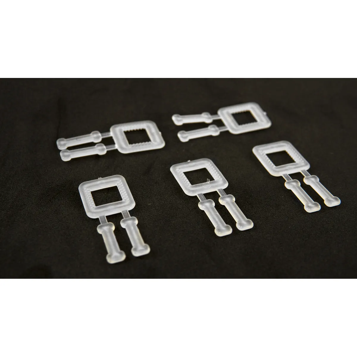 Hebillas de plástico blancas para fleje de PP (BUCKLES-5P) de 12 mm