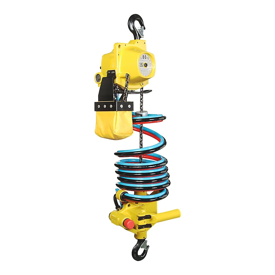 Polipasto neumático de cadena ENDO ATEX (serie ATC) de 60/125 kg