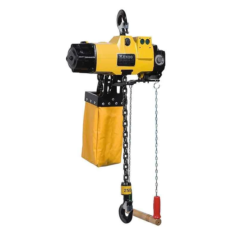 Polipasto neumático de cadena ENDO ATEX (serie EHV) de 250 a 1000 kg