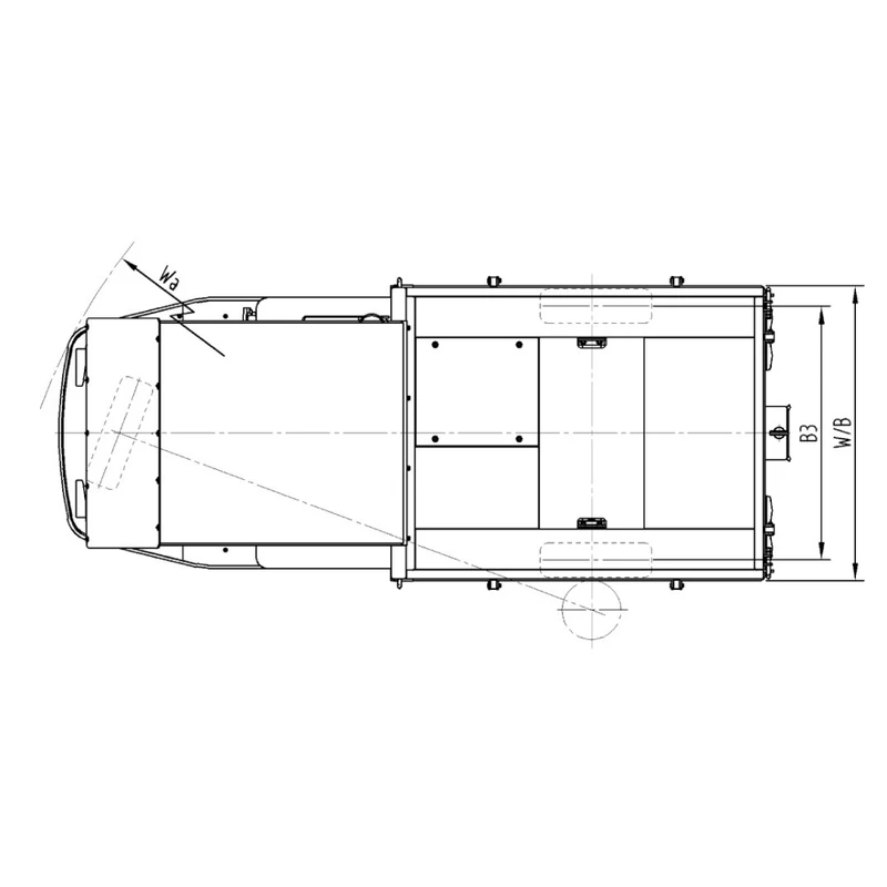 Vehículo eléctrico VEV10/VEV15 para manipulación de materiales