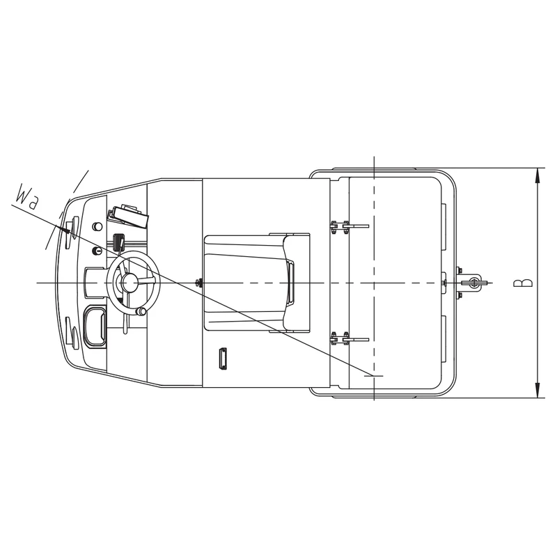 Tractor industrial eléctrico MVEV20/MVEV30 para arrastre en almacenes