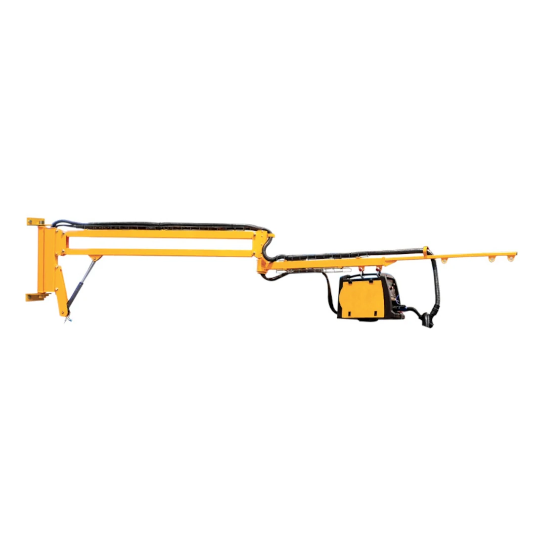 Grúa pluma mural fija portacarretes (ZDAP-F) 50 kg, 3–6 m