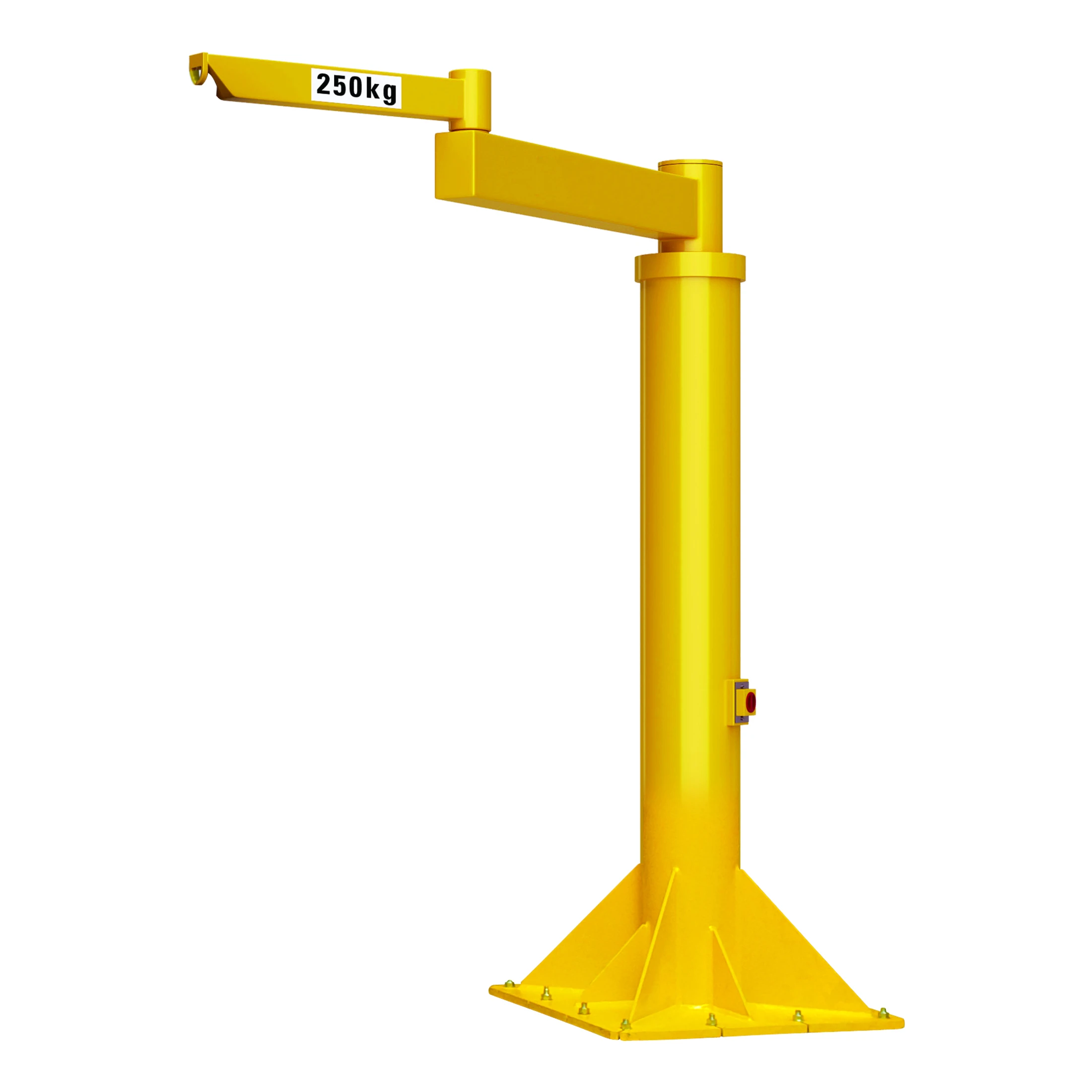 Grúa pluma de columna articulada autoportante (ZSD-S), 50-1000 kg, 2-5 m